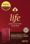 NIV Life Application Study Bible, 3rd Edition, Personal Size ( Berry, Indexed)