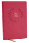 NKJV Value Ultra Thinline Bible, Leathersoft, Pink, Red Letter, Comfort Print