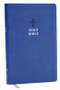 NKJV Value Ultra Thinline Bible, Leathersoft, Blue, Red Letter, Comfort Print