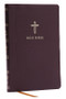 NKJV Ultra Thinline Bible, Burgundy Bonded Leather, Red Letter, Comfort Print