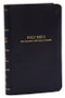 Kjv, Pocket New Testament with Psalms and Proverbs, Leatherflex, Black, Red Letter, Comfort Print