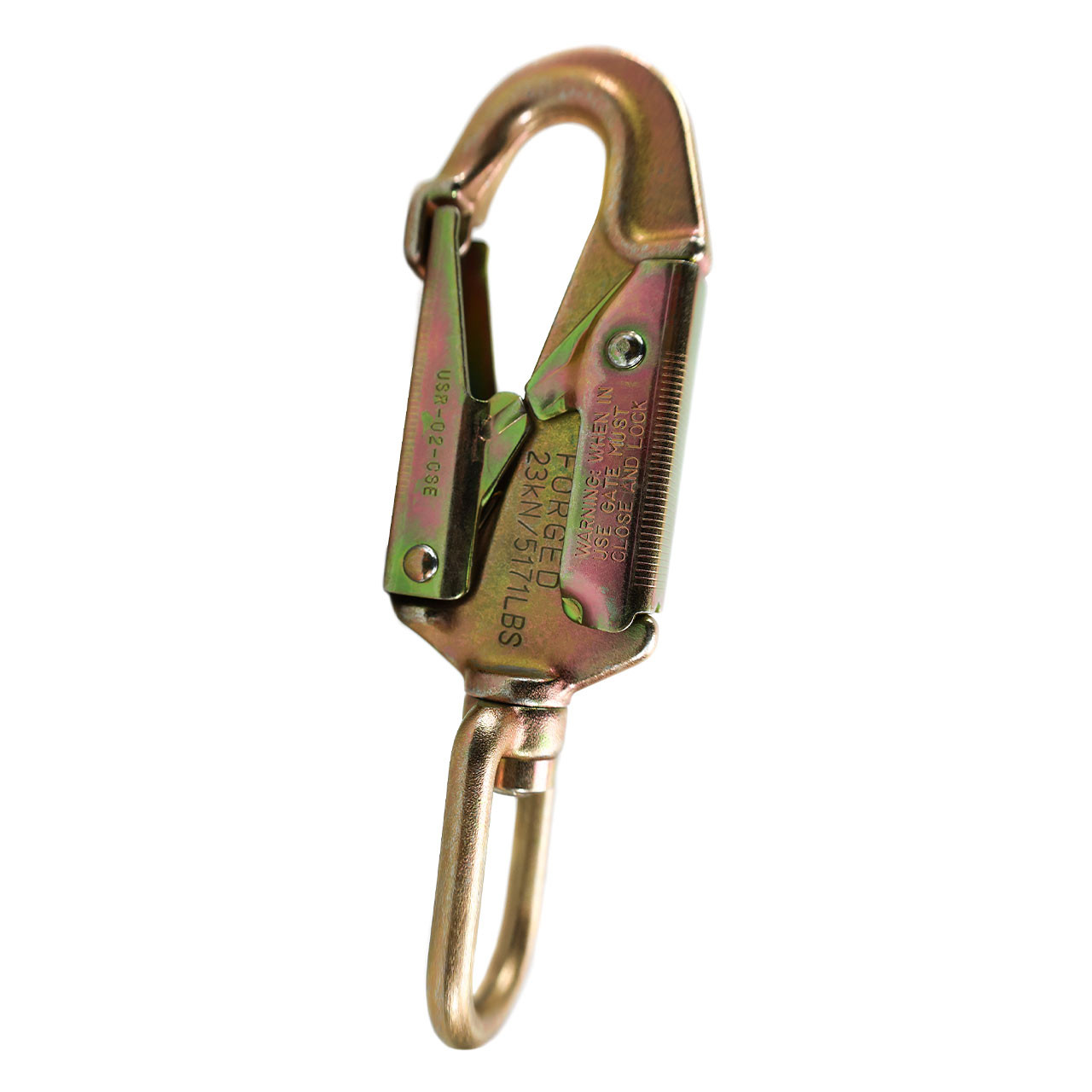Double Action Forged Steel Swivel Snap Hook - Climbing Hooks