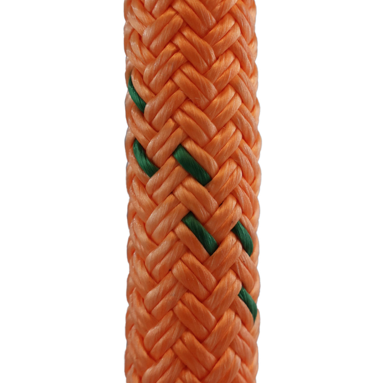 12 Strand Double Carrier Braided Polyester Arborist Bull Rope | Tree Work  Rigging Line | 3/4 inch x 200 feet