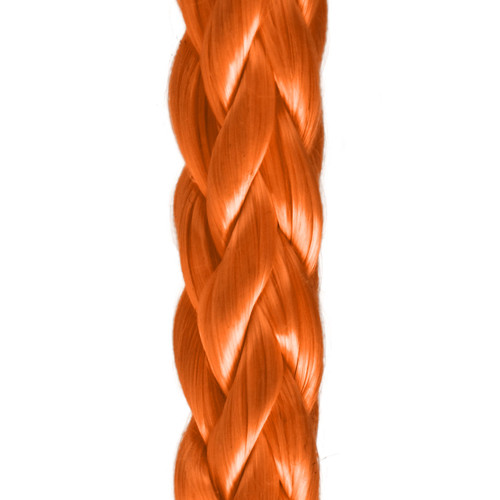 Nodzoku Loop.”Braid” #ORANGE Discounted 12 Strand Single Braid - Made of Polyester Fiber