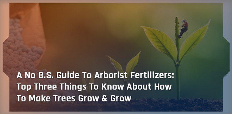 A No B.S. Guide To Arborist Fertilizers: Top Three Things To Know About How To Make Trees Grow 