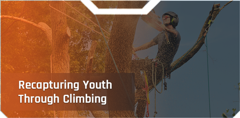 Recapturing Youth Through Climbing