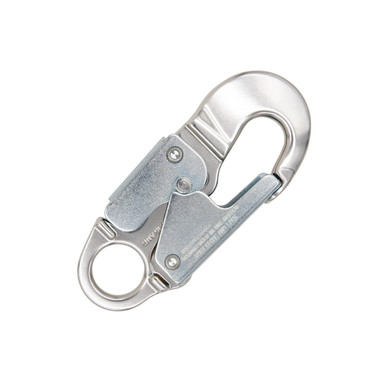 Forged Aluminum Snap Hook w/ Fixed Eye - Black