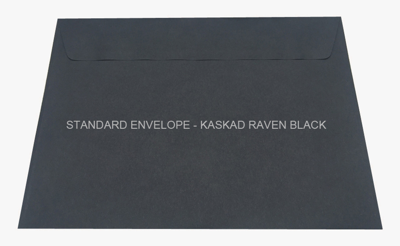 Standard Envelope - Kaskad Raven Black