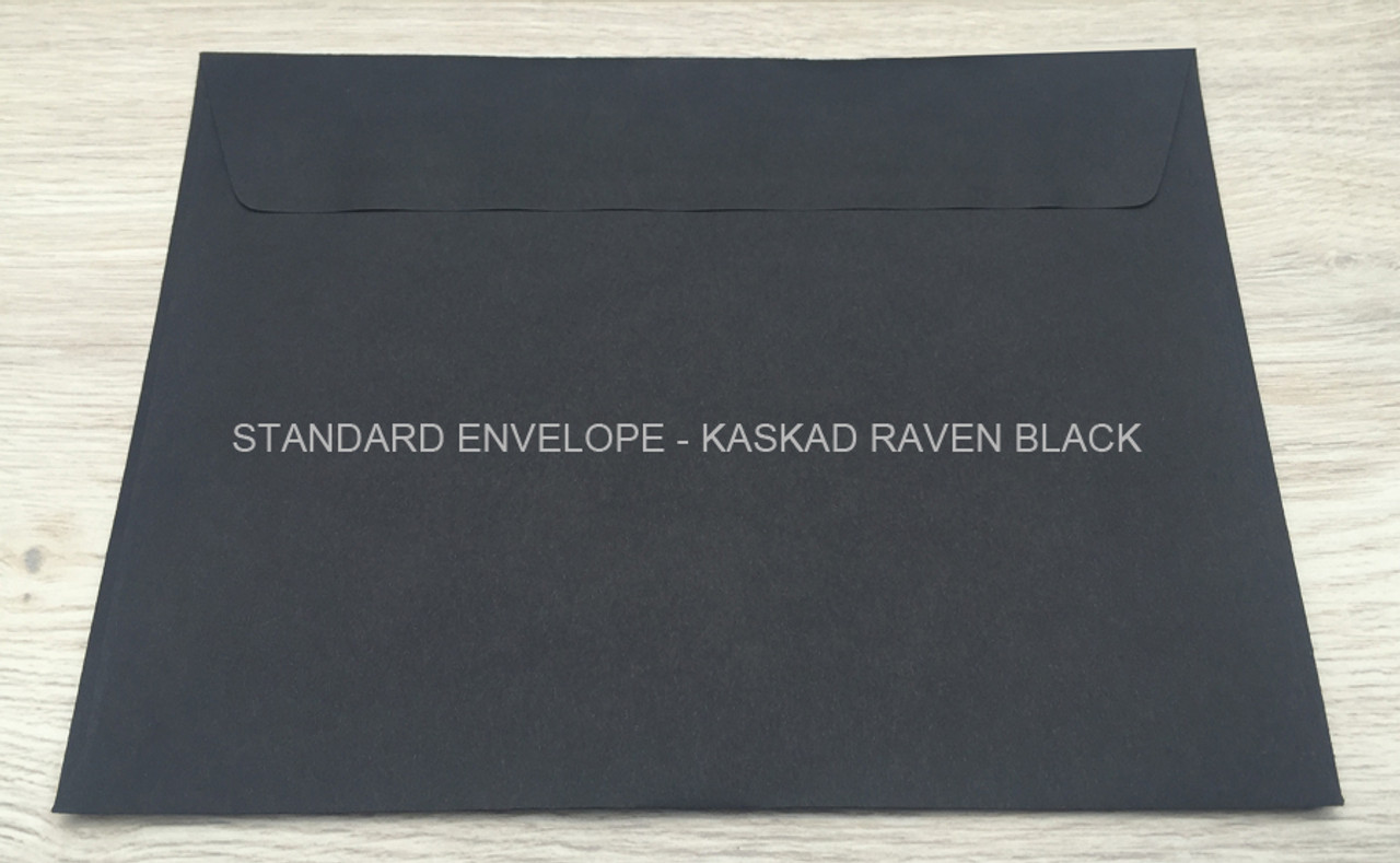 Standard Envelope - Kaskad Raven Black