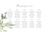 Wedding Seating Charts Sydney