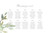 Wedding Seating Chart - Greenery #3