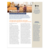 Prayer Points Newsletter (April 2026)