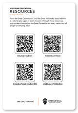 IMB Missions Education Resources Overview