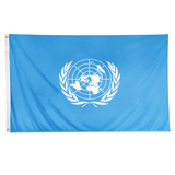 United Nations Nylon with Header and Grommet