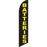 Batteries Knit Poly Banner