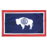 Wyoming State Flag (poly)  Flag