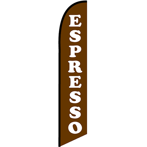 Espresso Knit Poly Banner