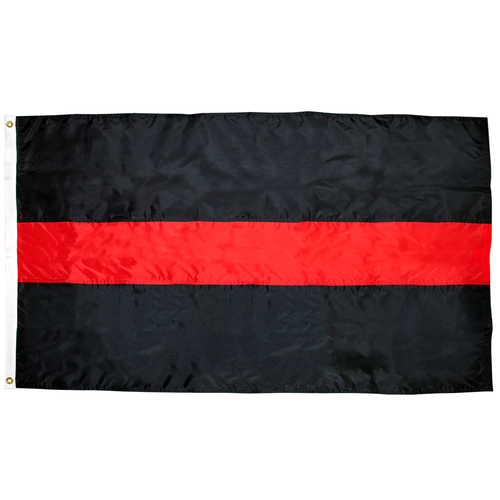 3 X 5 Thin Red Line Nylon