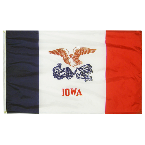 Iowa State Flag Poly