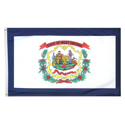 West Virginia State Flag Poly