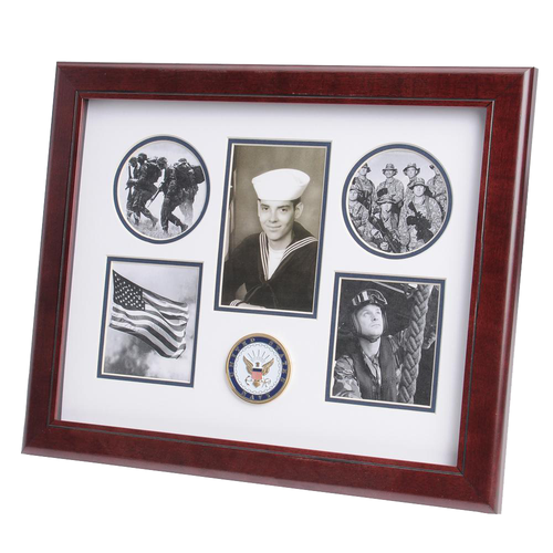 11 in X 14 in Navy Collage Frame