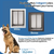 PlexiDor WALL SERIES | Pet Door | Price Varies per Size PlexiDor WALL SERIES | Pet Door | Price Varies per Size