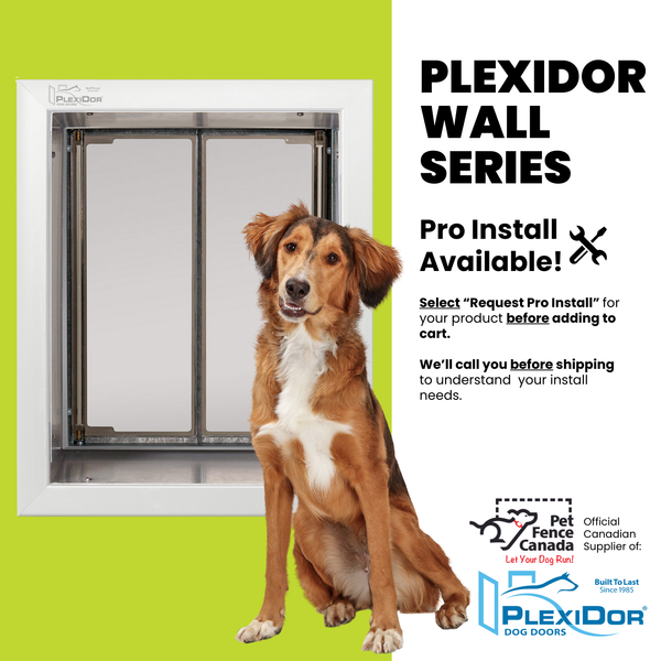 PlexiDor WALL SERIES | Pet Door | Price Varies per Size