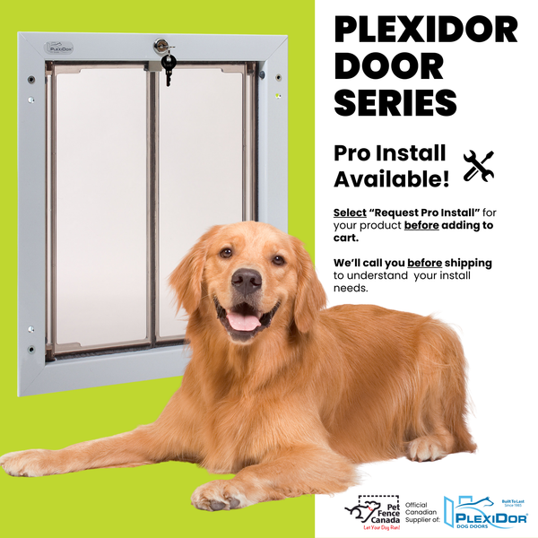 PlexiDor DOOR SERIES | Pet Door | Price Varies by Size