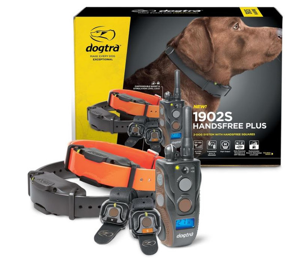 1902S Handsfree PLUS w/Boost & Lock | 2-Dog | Range 3/4 Mile