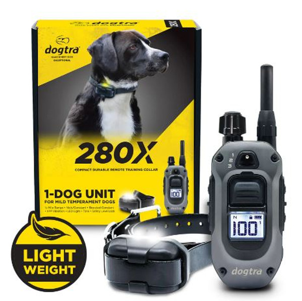 280X | Expandable up to 3 dogs | Range: 1/2 Mile
