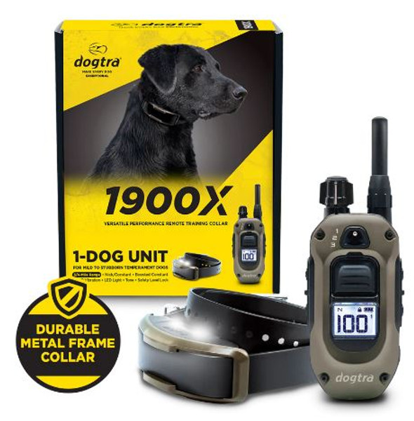 1900X | Expandable up to 3 dogs | Range: 3/4 Mile