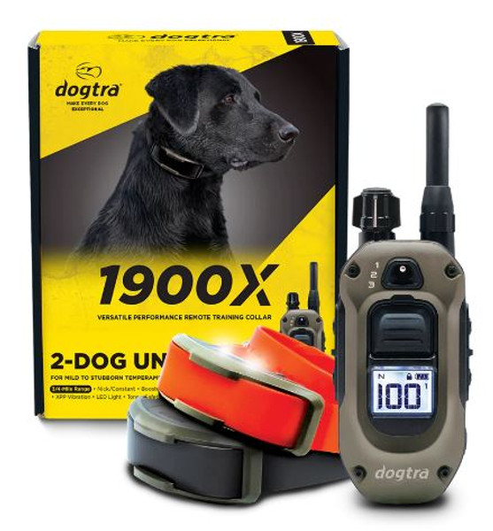 1900X 2 Dog Unit | Range: 3/4 Mile