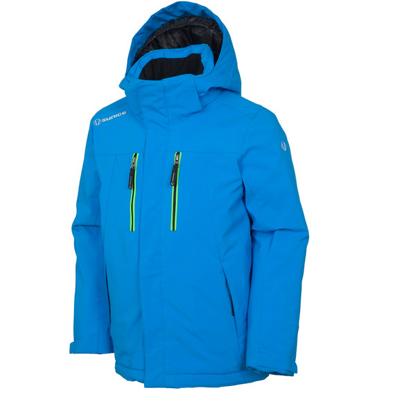 2019 Sunice Sky  Boys Intense Blue Tech Jacket