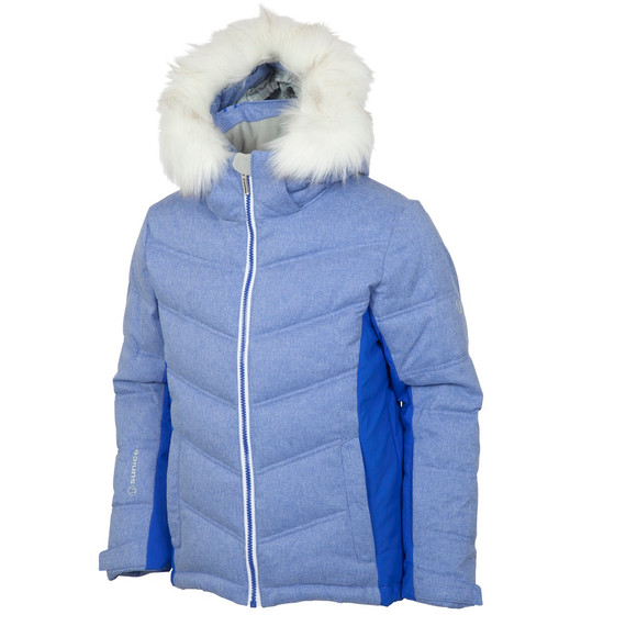 2019 Sunice Julietta  Girls Cobalt Flannel Jacket