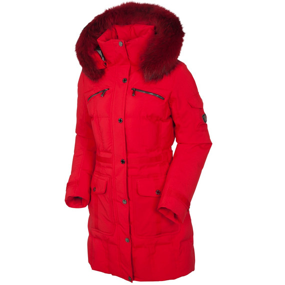 2019 Sunice Tanya Womens Merlot 3/4 Coat with Fur
