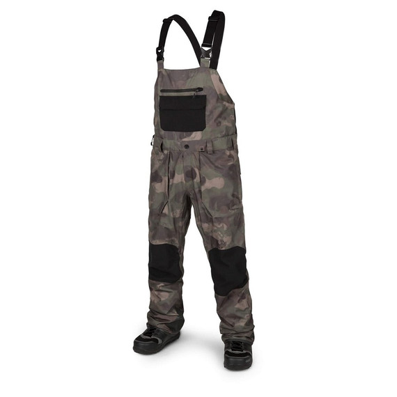 2019 Volcom Roan Bib Overall Mens Camoflauge Pant