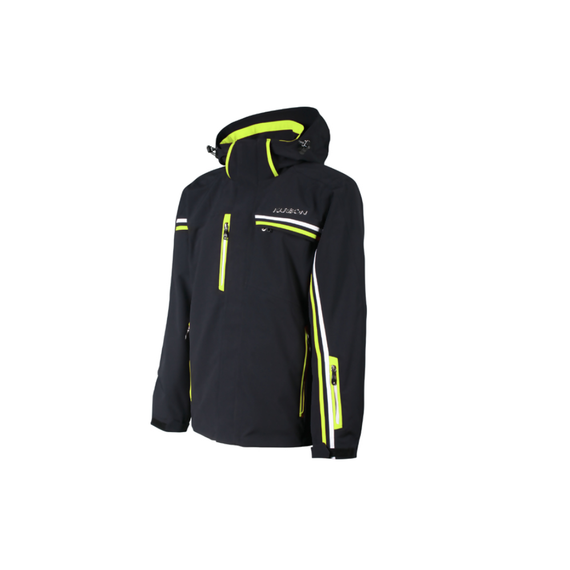 2019 Karbon Apollo Mens Black White Yellow Jacket