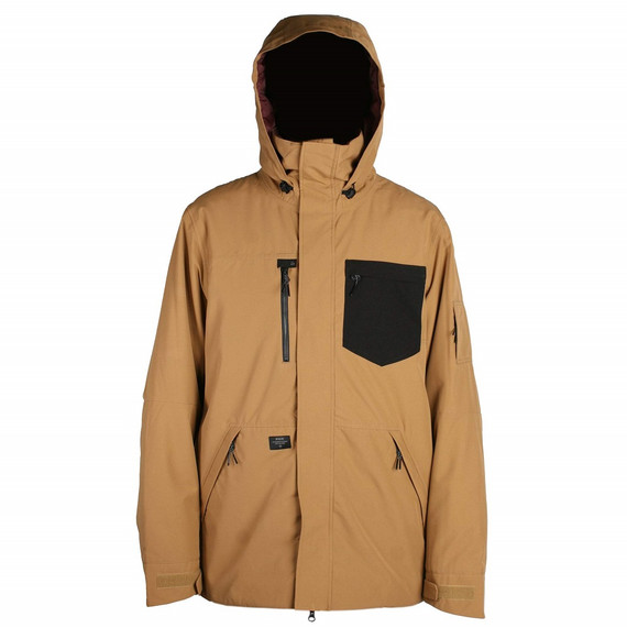 2019 Ride Hillman Mens Camel Black Jacket
