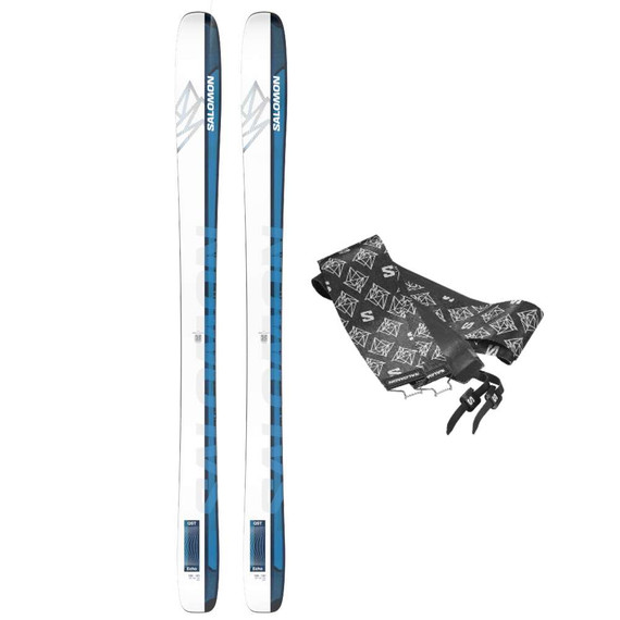 2024 Salomon QST Echo 106 Skis + Skins