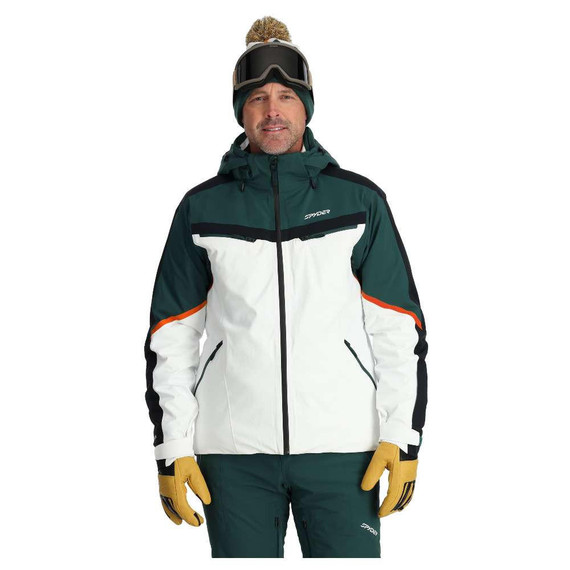 2024 Spyder Monterosa GTX Mens White Jacket