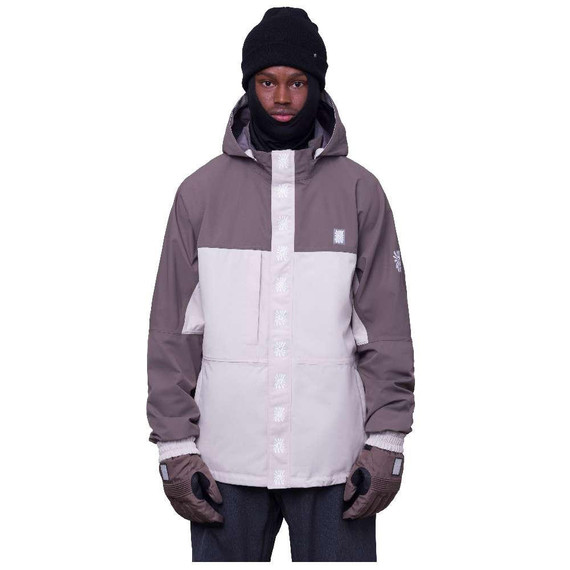 2024 686 Dojo Mens Tobacco Colorblock Jacket