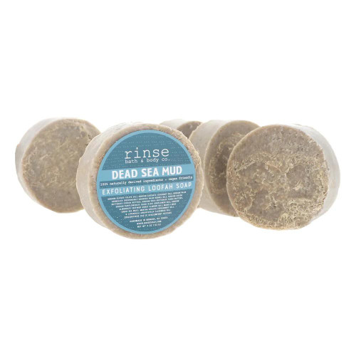 Rinse Dead Sea Mud Loofah Soap