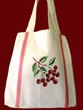 Cherry  Tile Tote