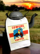 Cowgirl Coffee flour sack tea towel