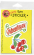 Michigan sticker, packaged