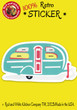 Camper sticker in package