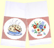 Heavenly Cherry Pie and Retro Blooms Towels