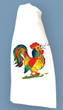 Rainbow Rooster Tea Towel