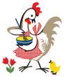 Kitchen Chicken Sticker