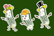 Little Pickle Baseball Sticker, retro, Little League